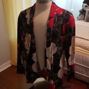 Chico's floral jacket